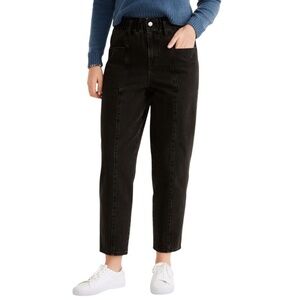 Madewell Pull On Balloon Jeans Women's Medium Tall Hobson Wash Paperbag‎ Edition
